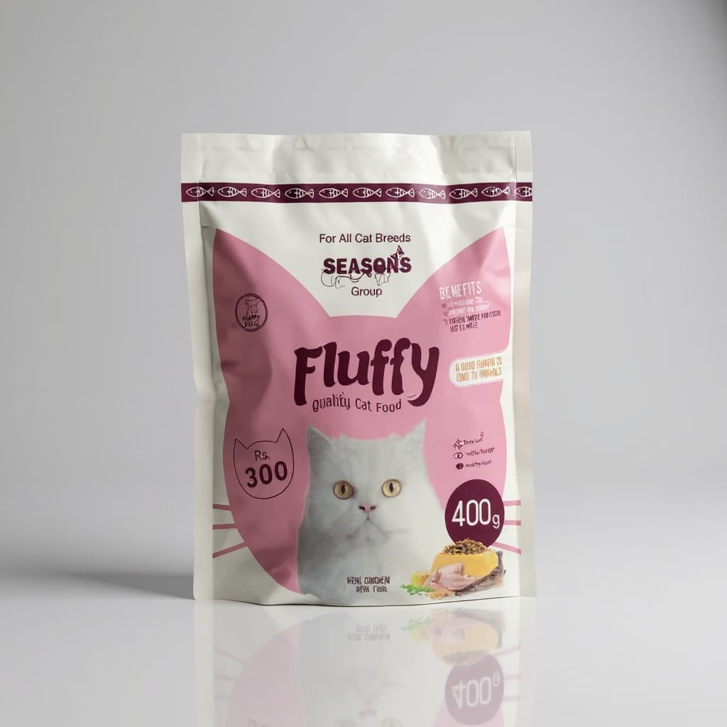 SEASONS FLUFFY CH & FISH 400 GM
