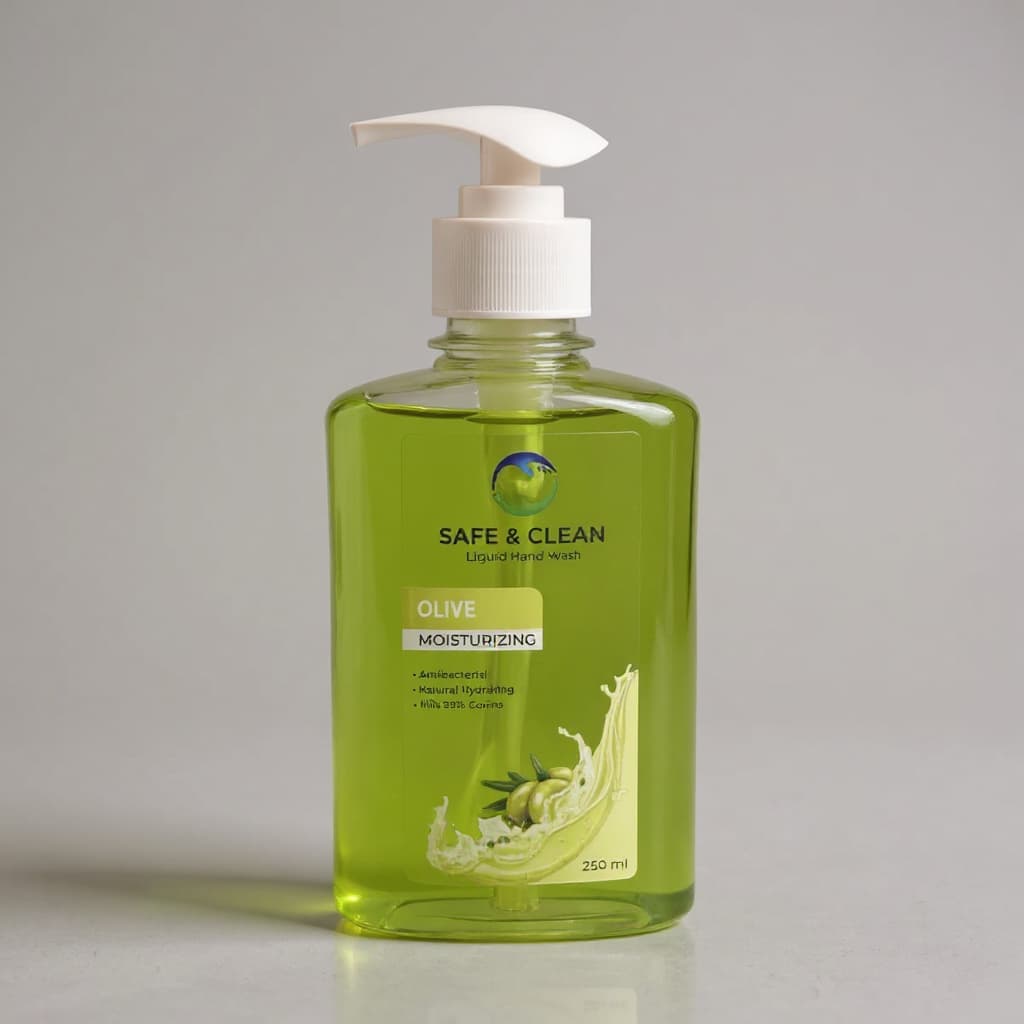 SAFE & CLEAN OLIVE HAND WASH 250 ML