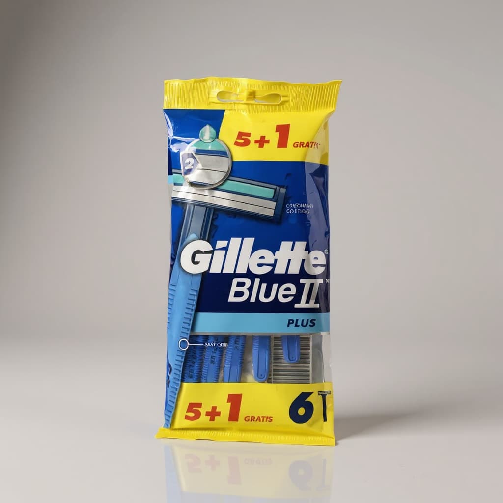 GILLETTE BLUE 2 PACK 6