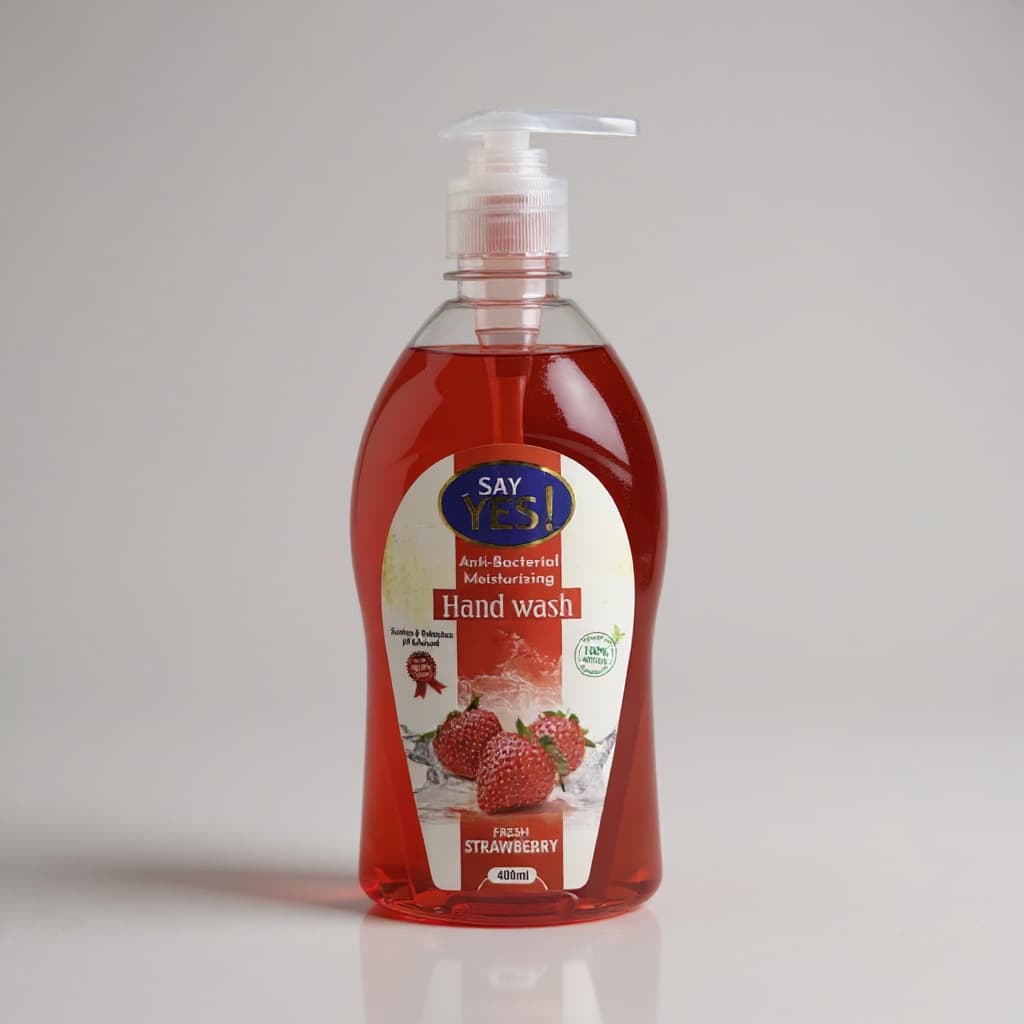 SAY YES STRAWBERRY HAND WASH 400 ML