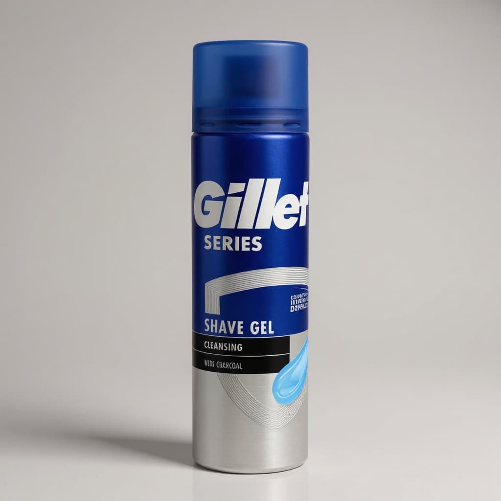 GILLETTE SHAVE GEL CHARCOAL 200 ML