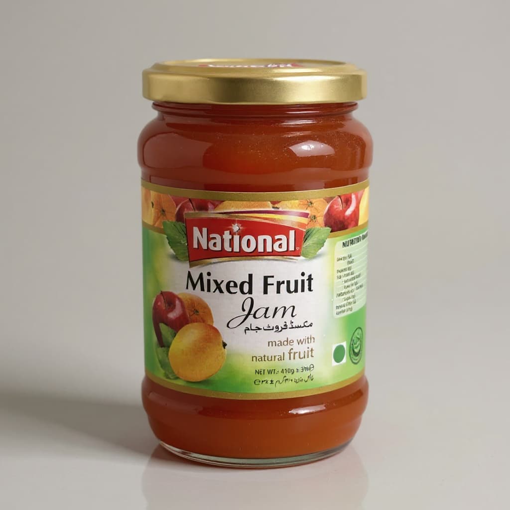 NATIONAL MIXED FRUIT JAM 410 GM