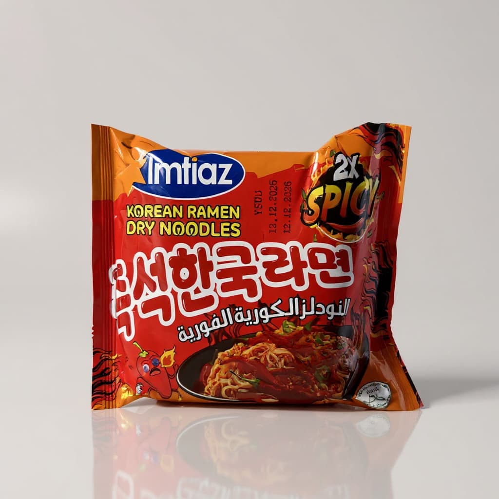 K RAMEN NOODLES 2XSPCY
