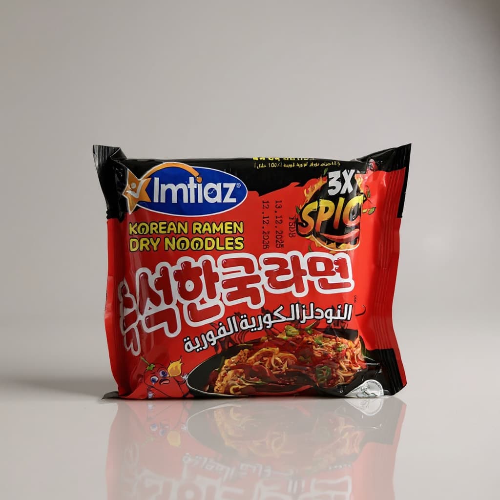 K RAMEN NOODLE 3X SPICY