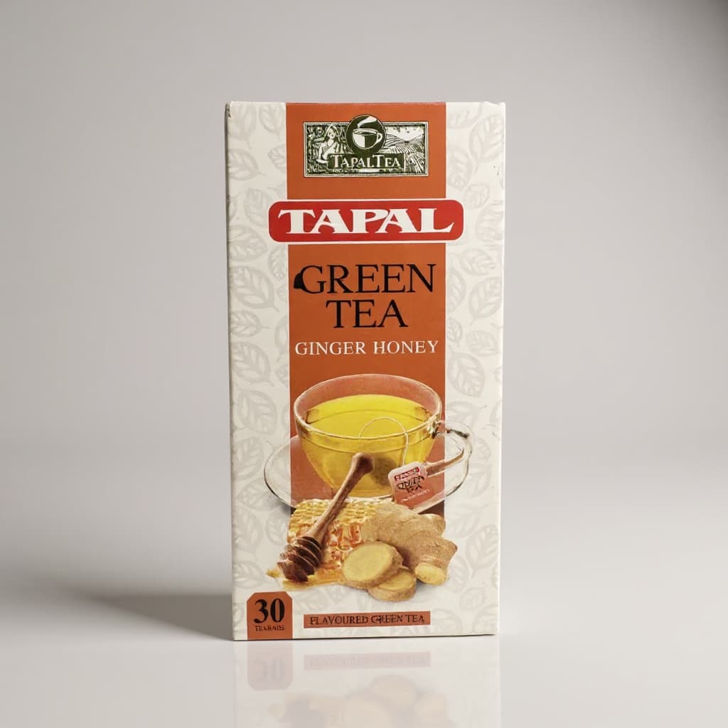 TAPAL GREEN TEA GINGER HONEY 30 SACHETS