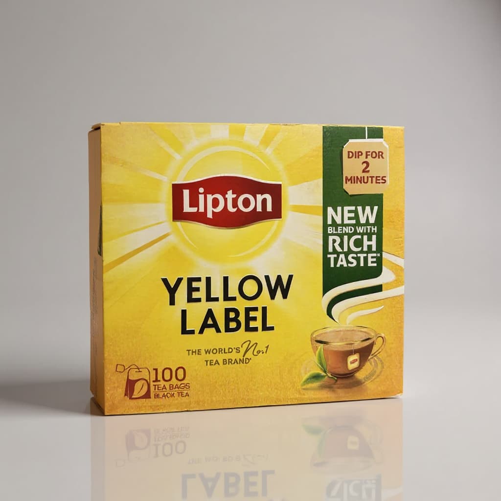 LIPTON YELLOW LABEL TEA BAGS 100