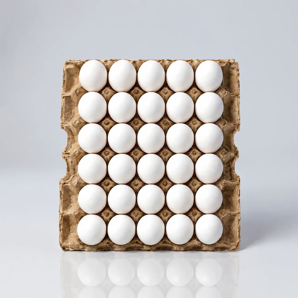 30 PACKED EGGS