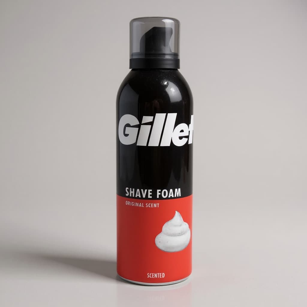 GILLETTE ORIGINAL SHAVE FOAM 200 ML