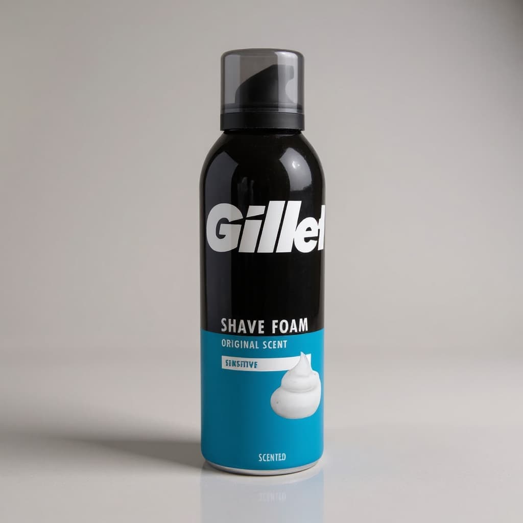 GILLETTE SHAVE FOAM SENSITIVE 200 ML