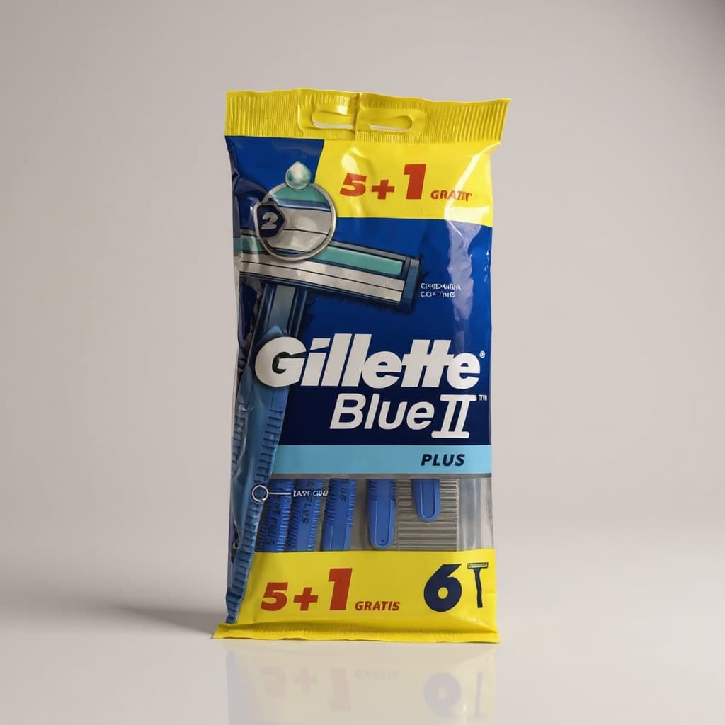 GILLETTE BLUE 2 PK OF 6