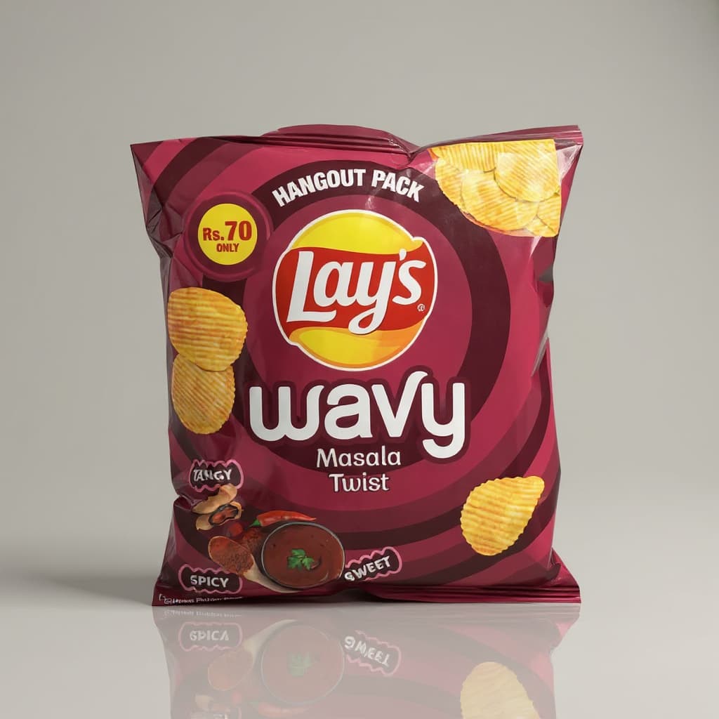 LAYS WAVY MASALA TWIST