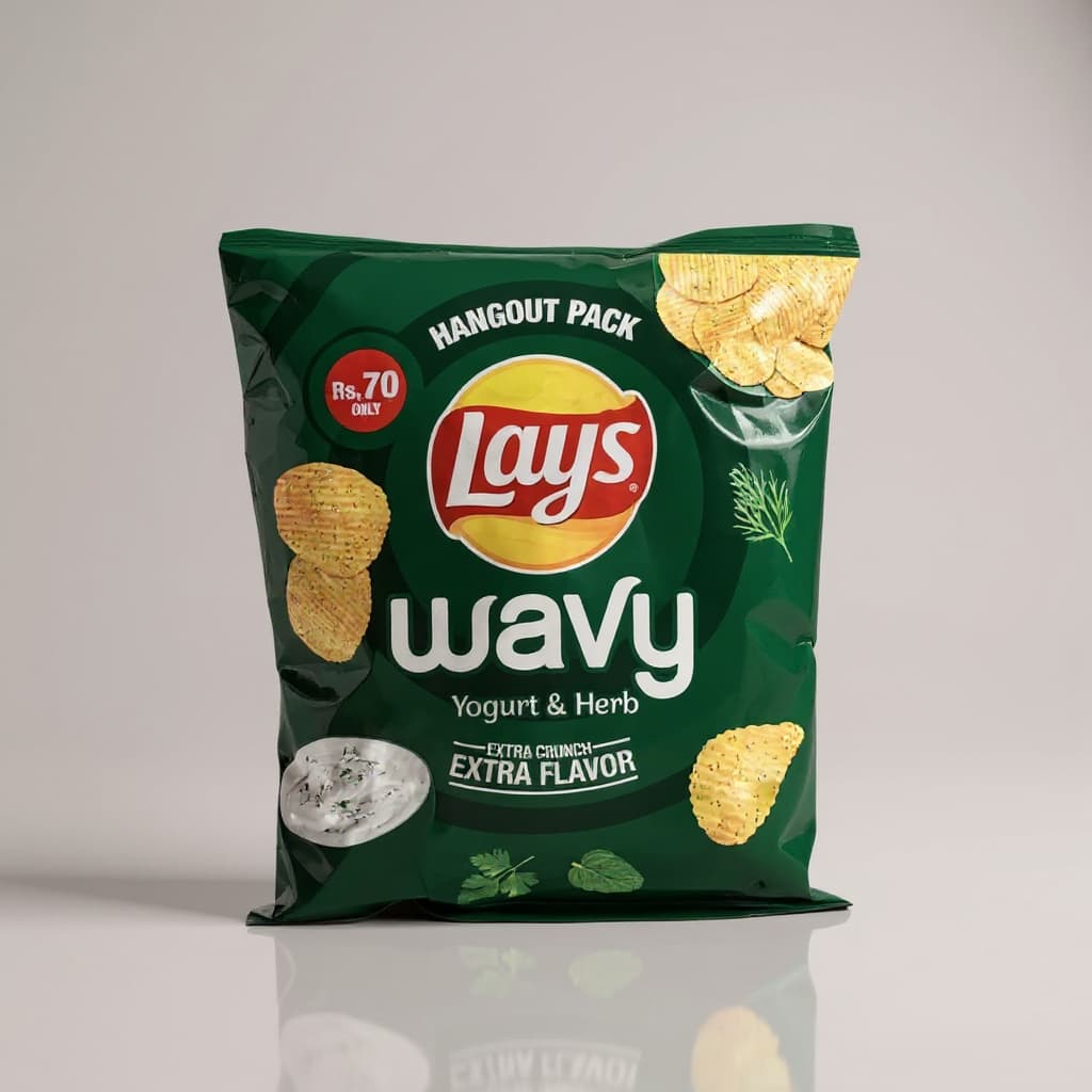 LAYS WAVY YOGRT & HERB