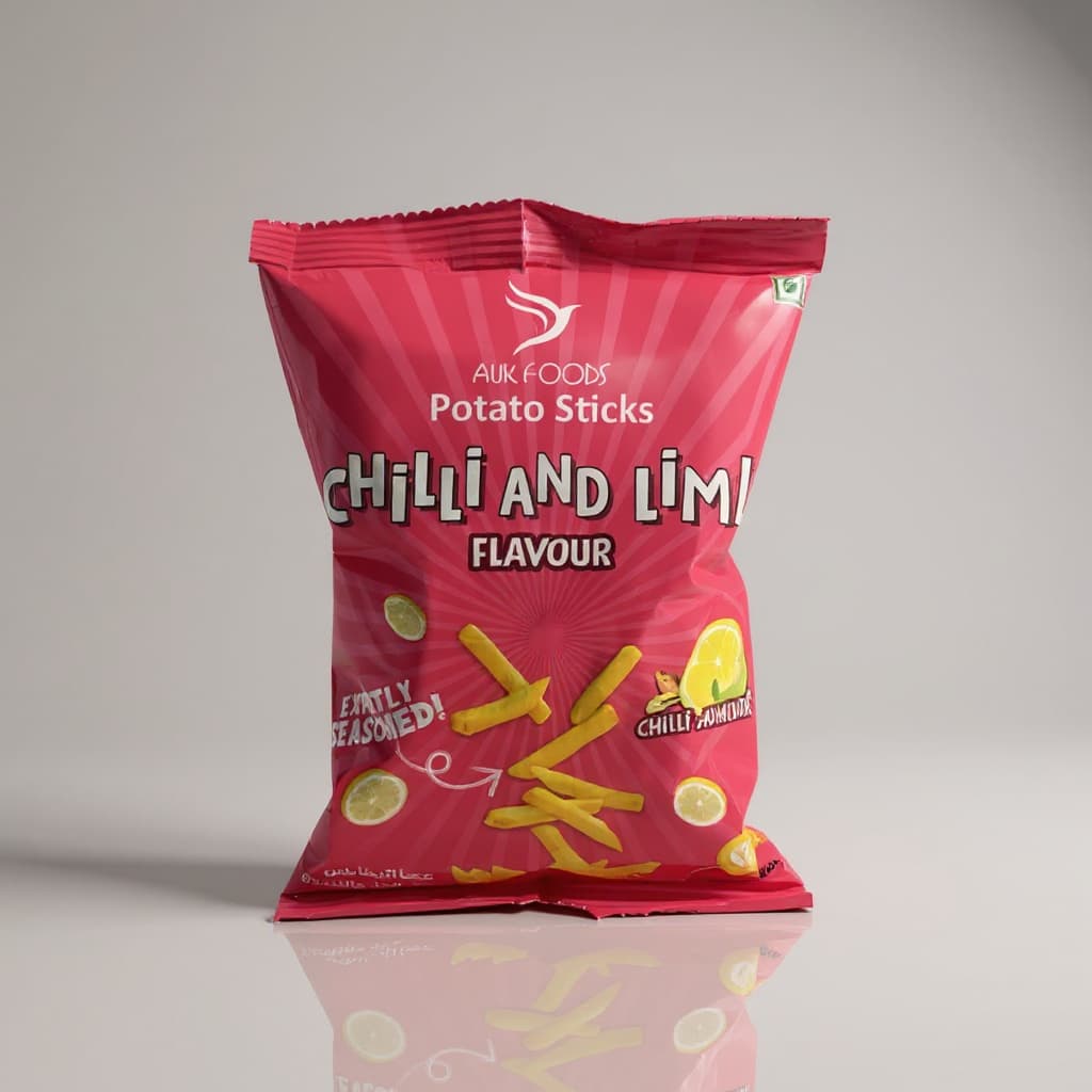 AUK POTATO STICK CHILI LIME