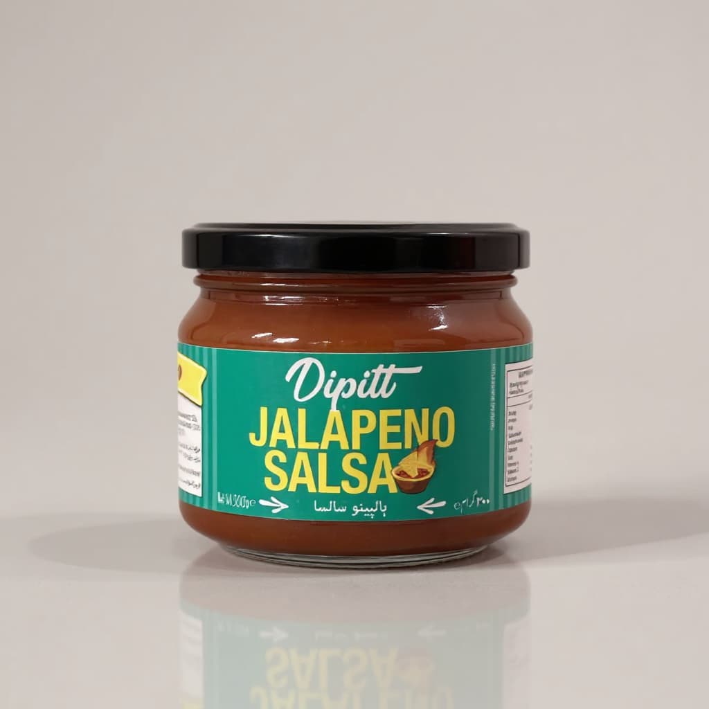 DIPITT JALAPENO SALSA 300 GM
