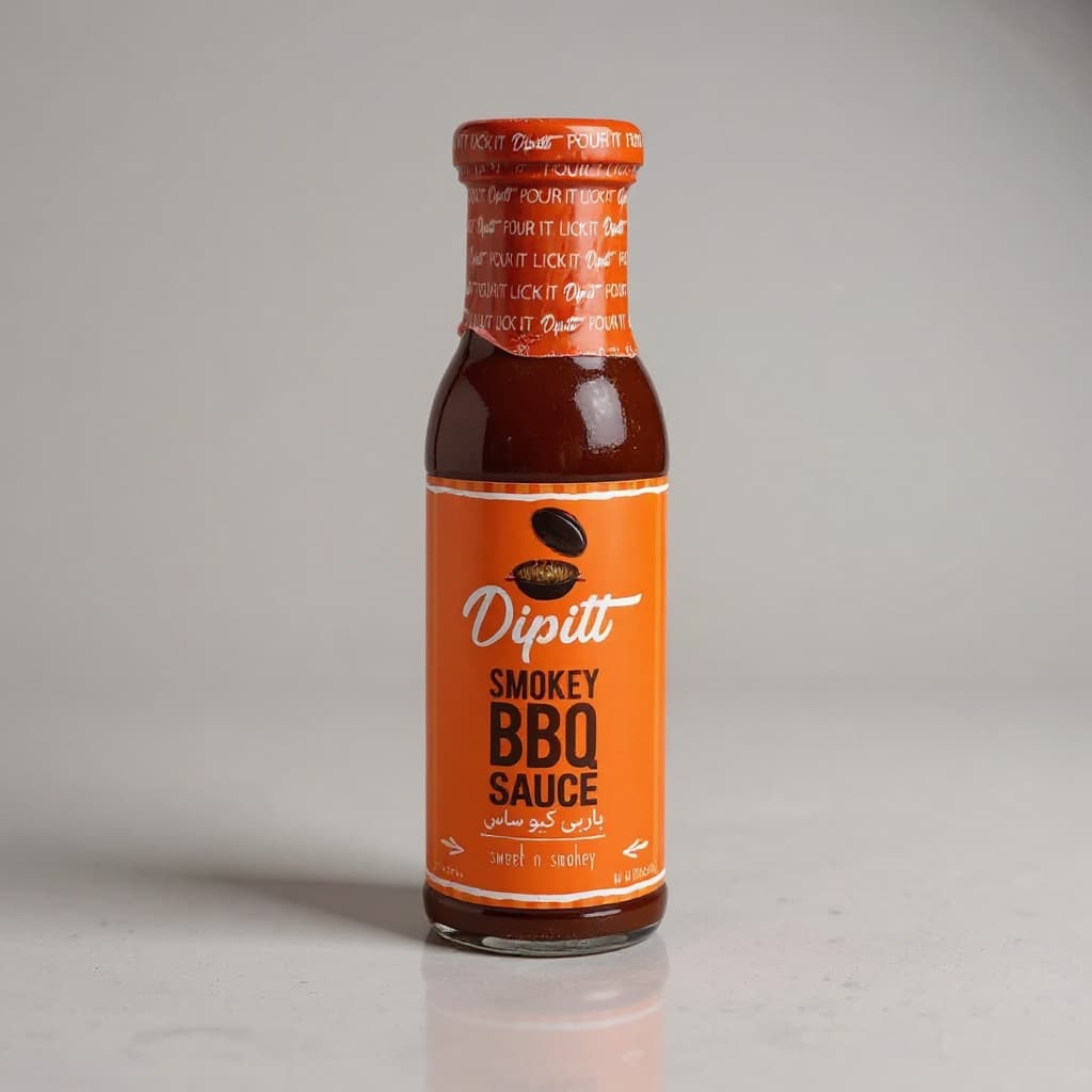 DIPITT SMOKEY BBQ SAUCE 300 GM