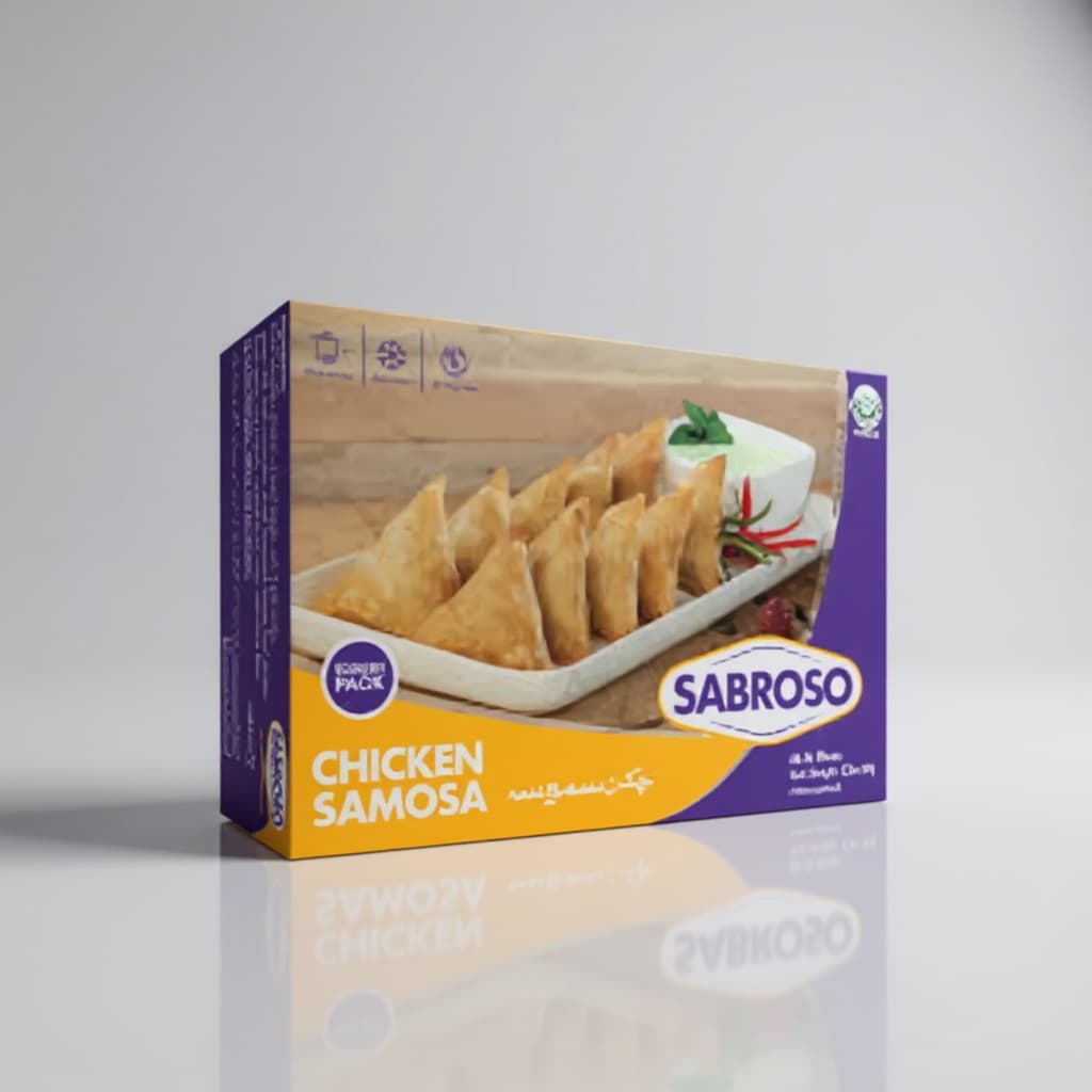 SABROSO CHICKEN SAMOSA 500 GM