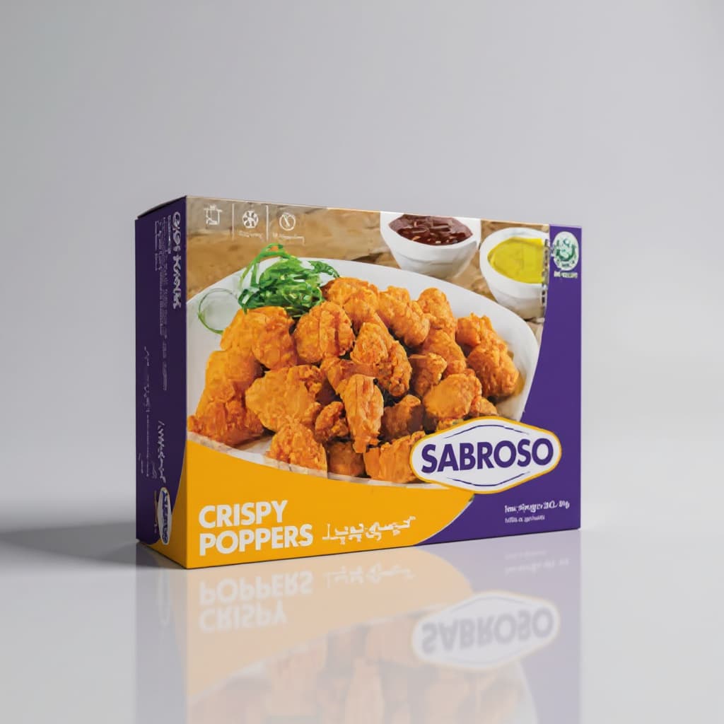SABROSO CRISPY POPPERS 250 GM