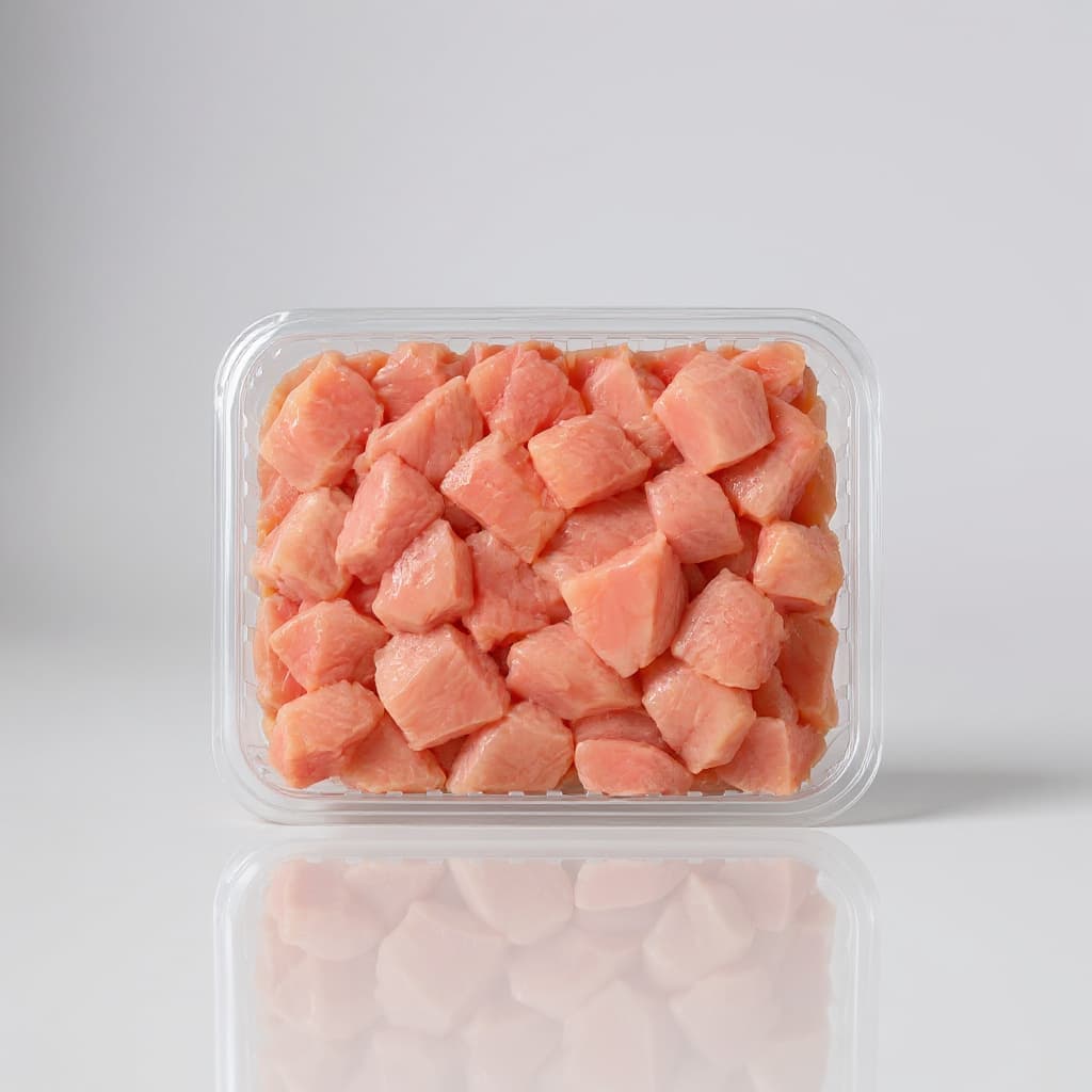 Chicken Boneless Cubes Prepack 1KG