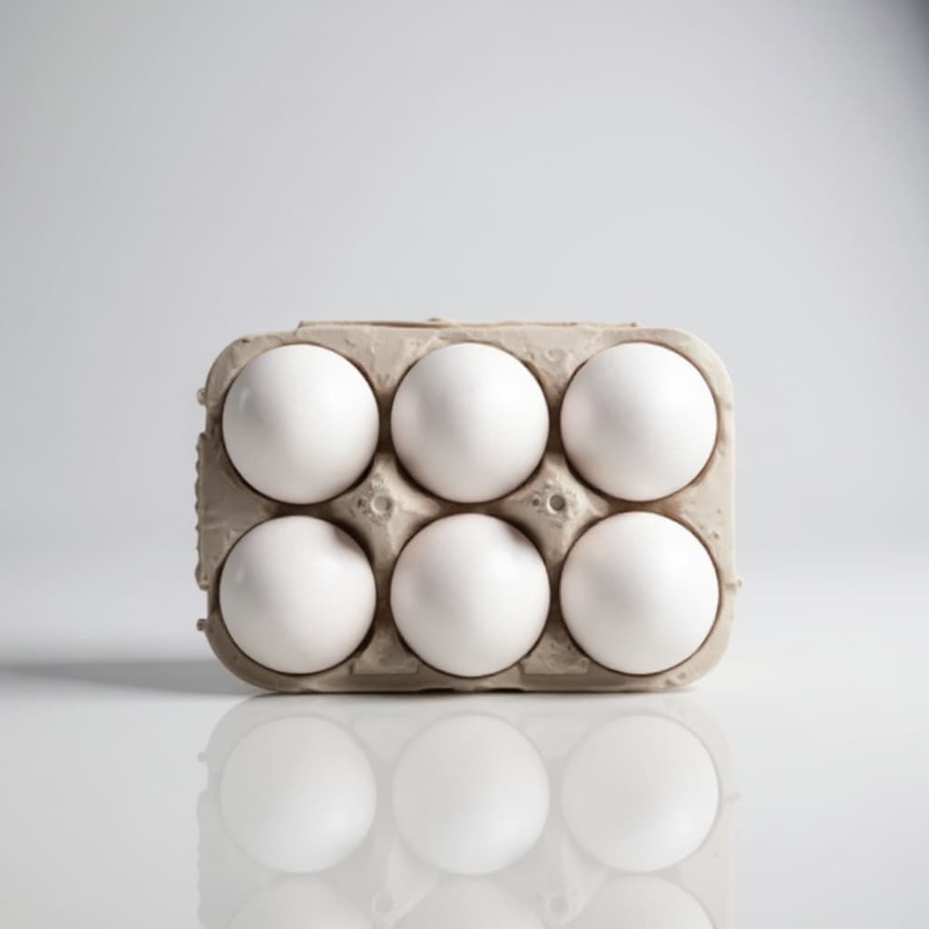 EGGS PACK OF 6 PCS