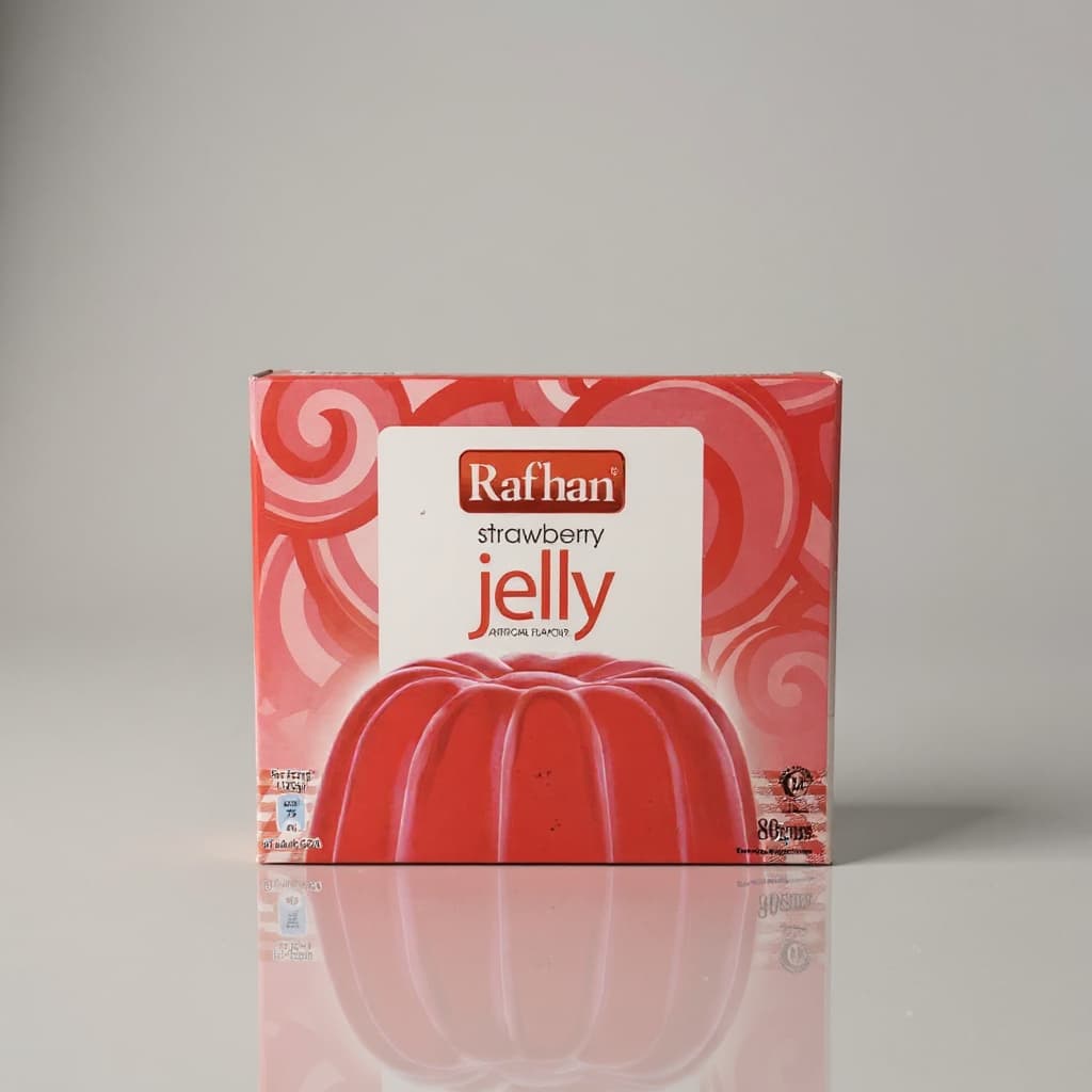 RAFHAN STRAWBERRY JELLY 80GM