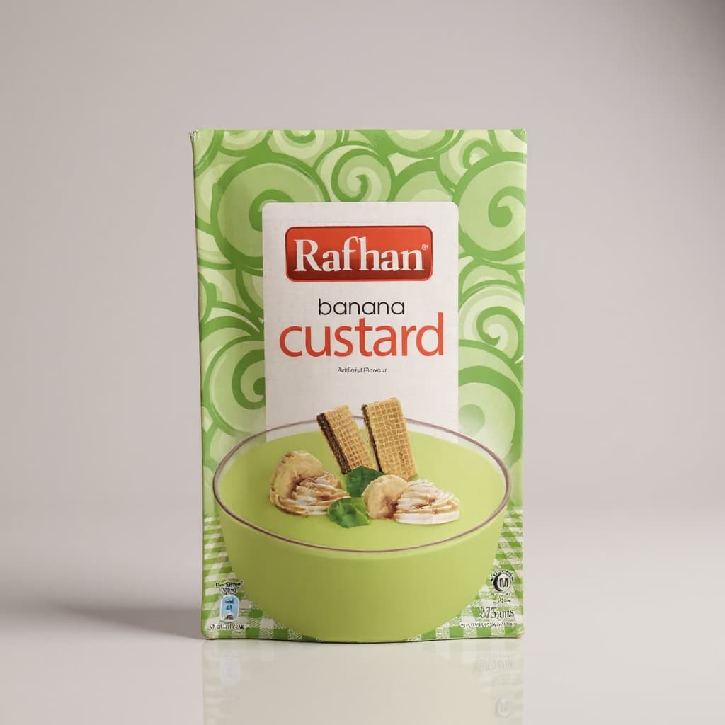 RAFHAN BANANA CUSTARD 275 GM