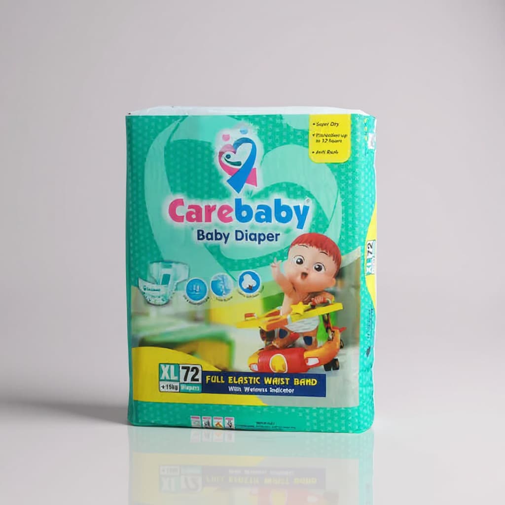 CARE BABY JUMBO PACK XL 72 PCS