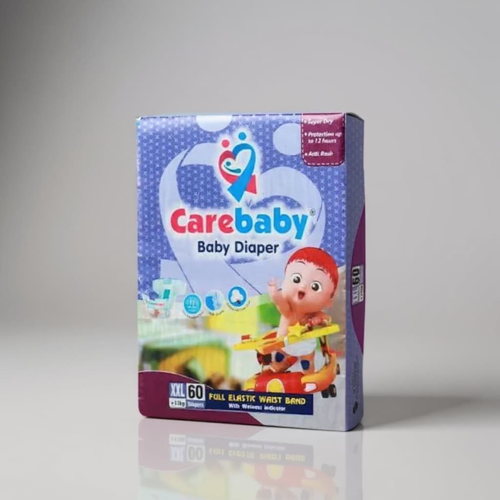 CARE BABY JUMBO PACK XXL 60 PCS