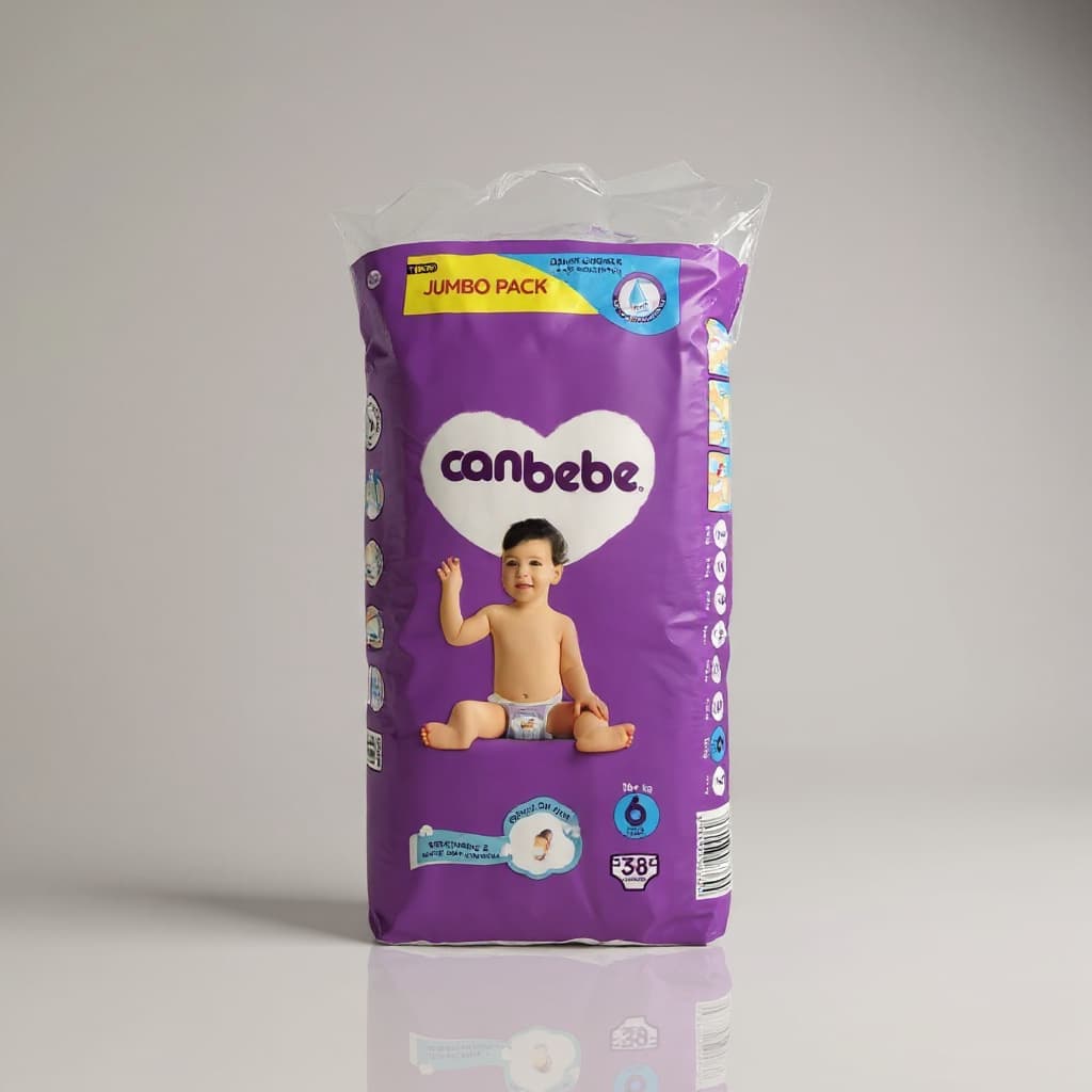 CANBEBE XL 6 +16 KG 38 PCS