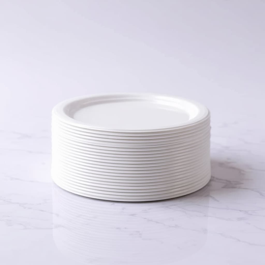 DISPOSABLE PLATES x 25