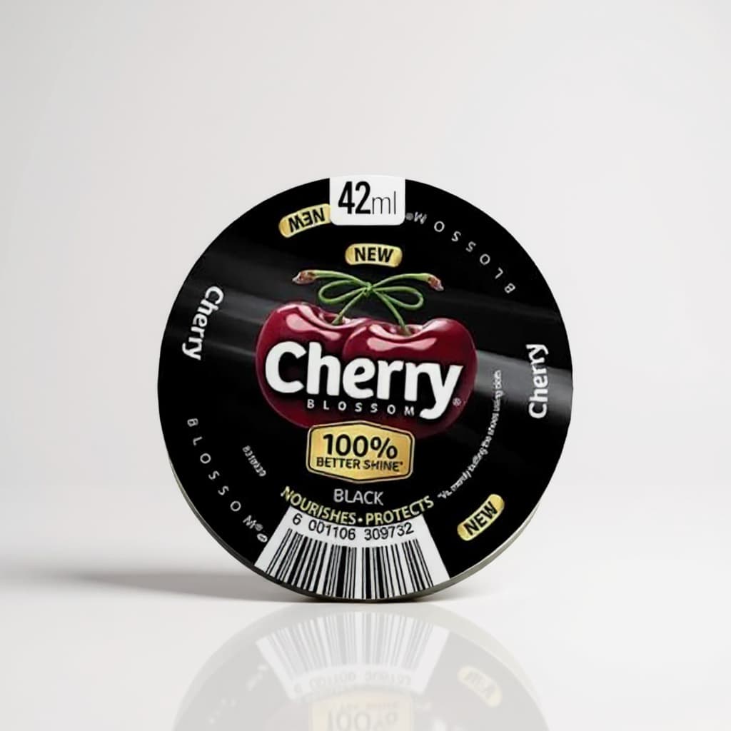 CHERRY BLOSSOM SHOE POLISH BLACK 42 ML